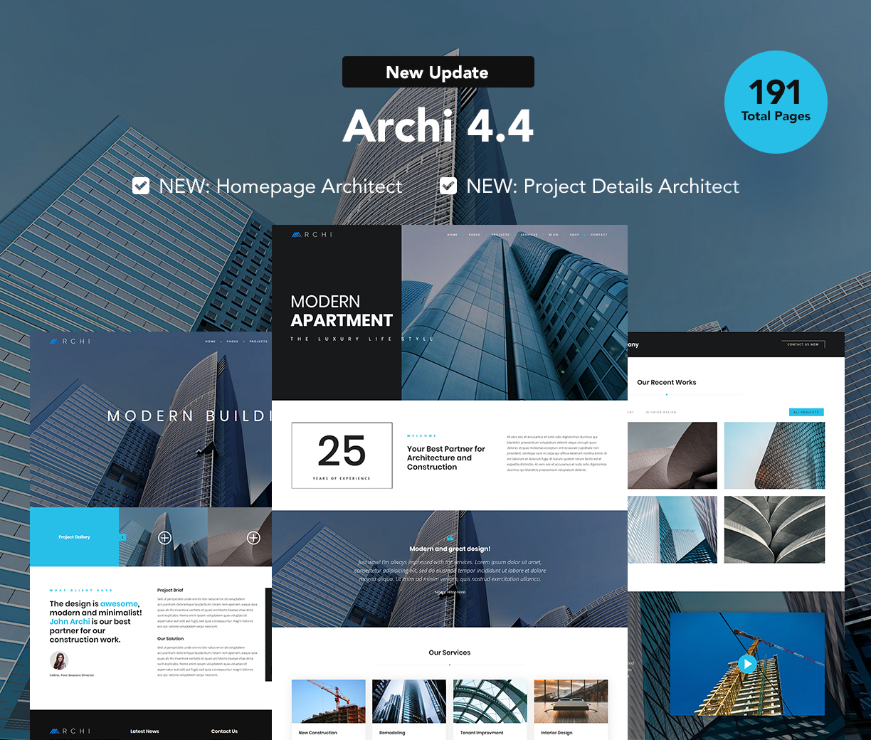Archi - Creative Multipurpose Website Template - 19