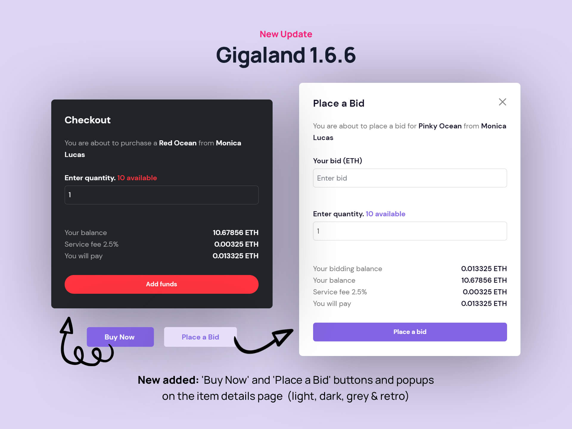 Gigaland - NFT Marketplace HTML Template + RTL - 11