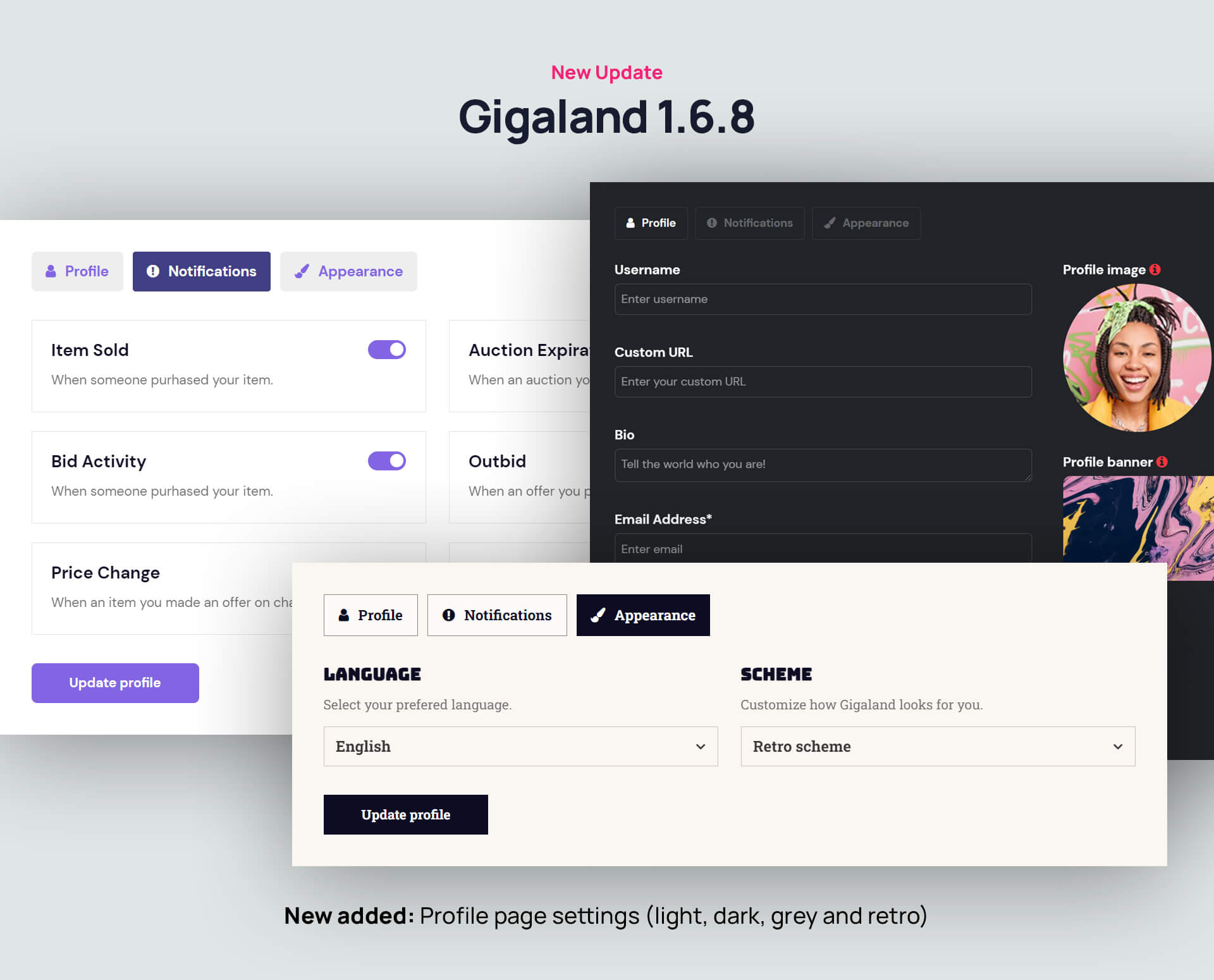 Gigaland - NFT Marketplace HTML Template + RTL - 10