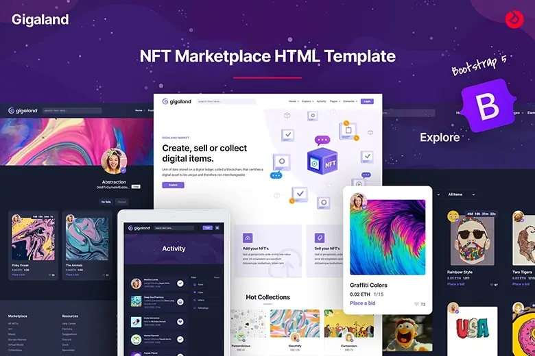 NFT Marketplace - Gigaland
