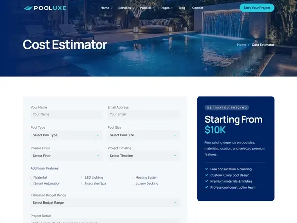 Cost Estimator